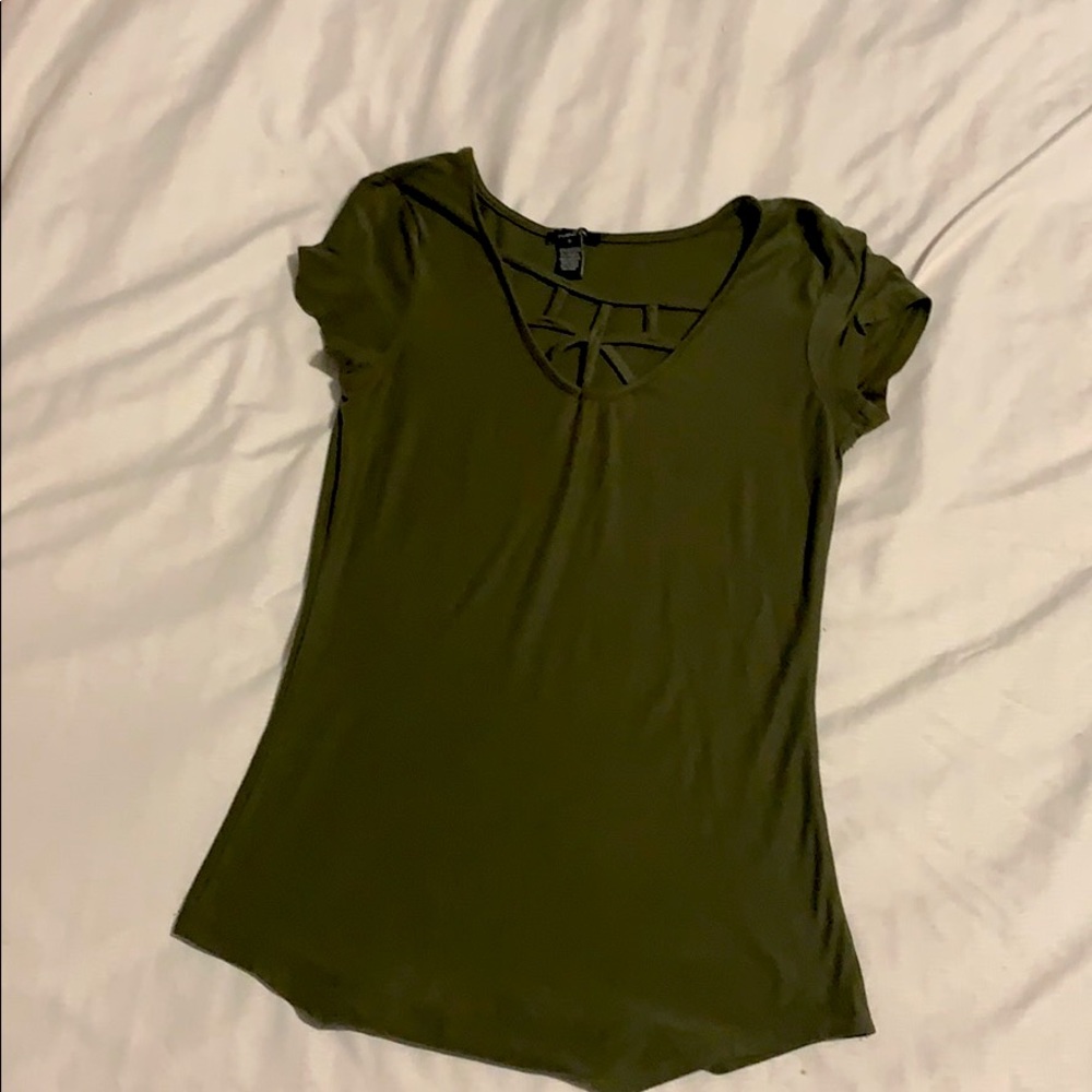 Rue 21 green shirt